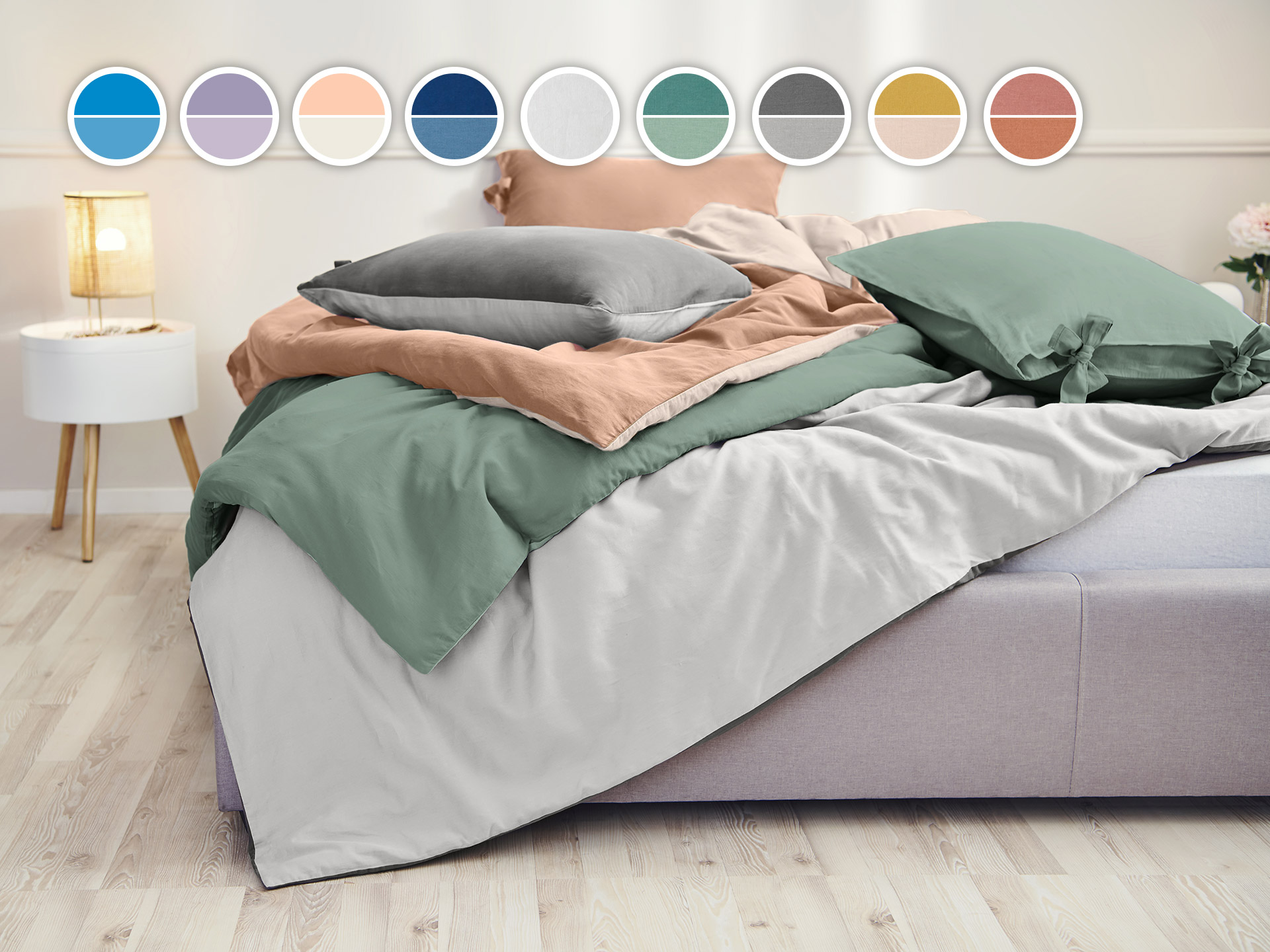 Dormeo Essentials PovleČEnÍ Ii 200X200 Cm Tyrkysová-image