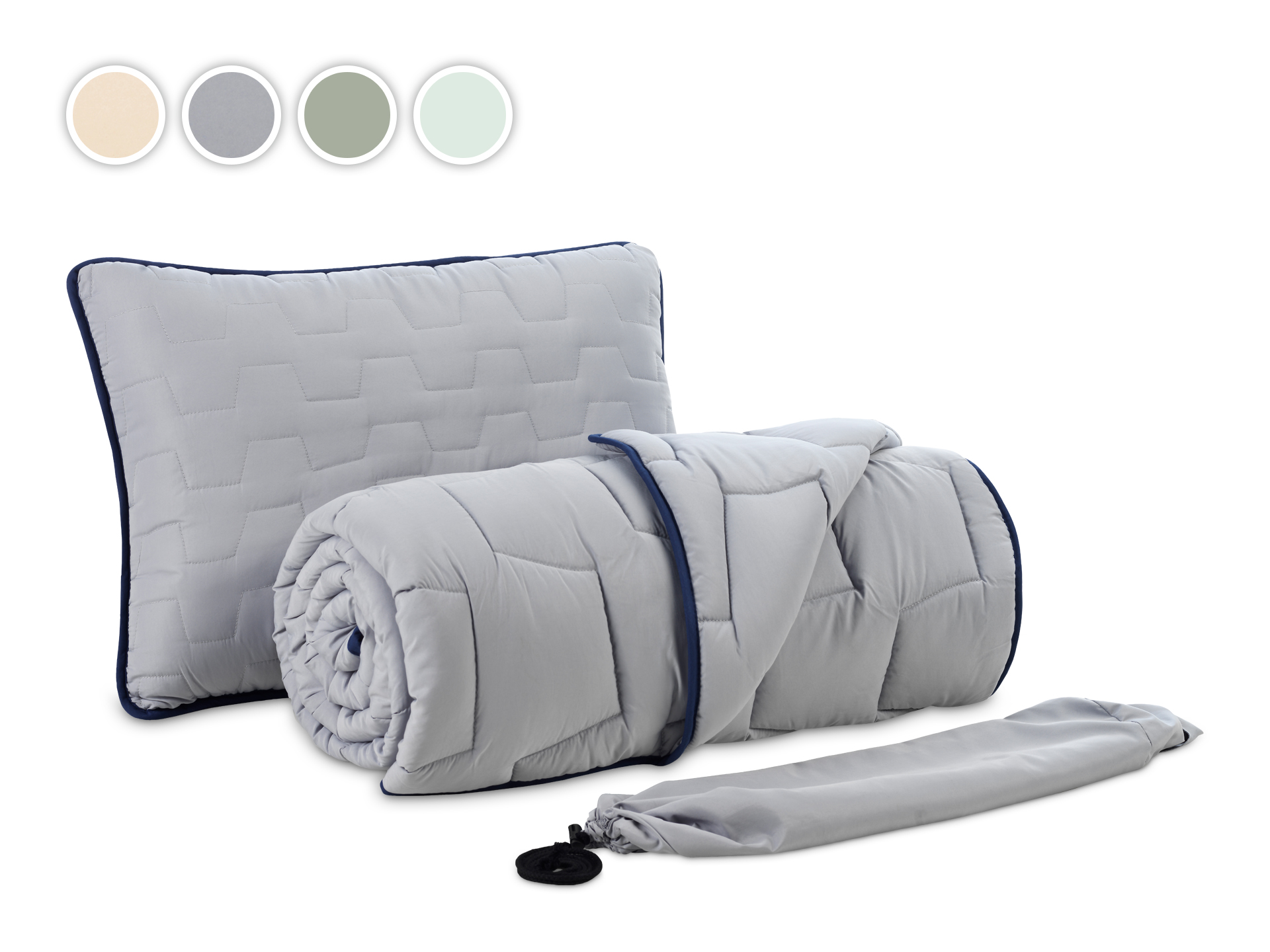 Set odeje in vzglavnika Adaptivego Dormeo 140x200 cm krem