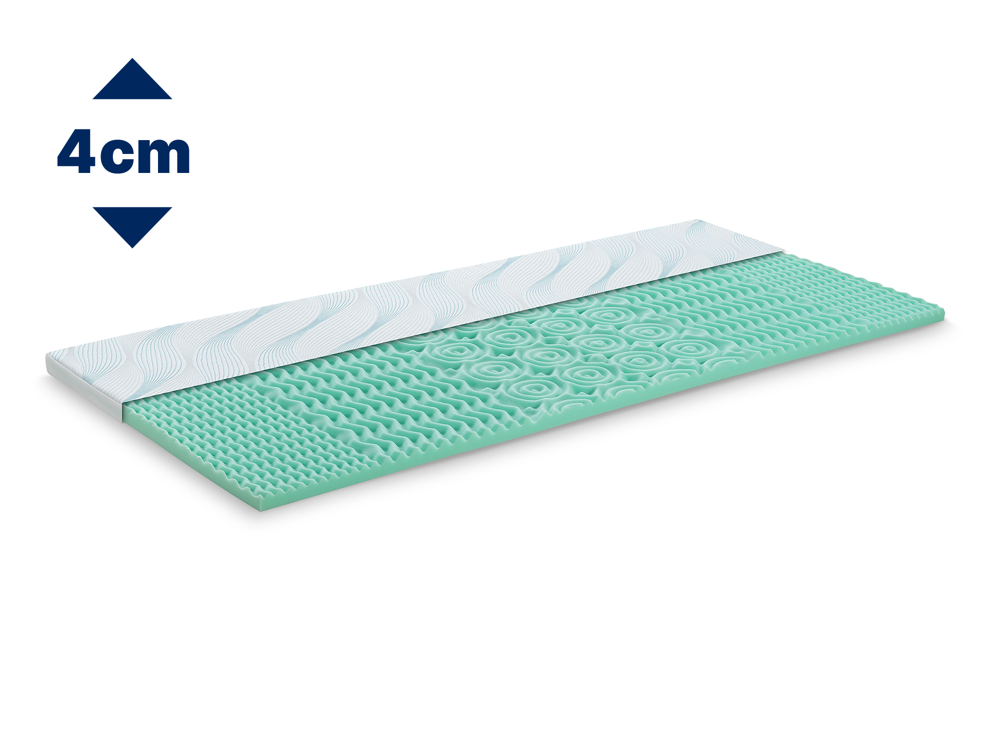 NadvložEk 2V1 Dormeo Aloe Vera Vitalis 4 Cm 80X190 Cm-image