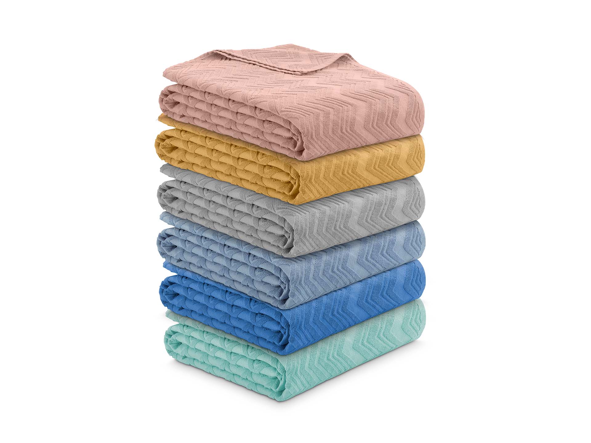 Odeja iz frotirja Dormeo Cotton terry 130x190 cm roza